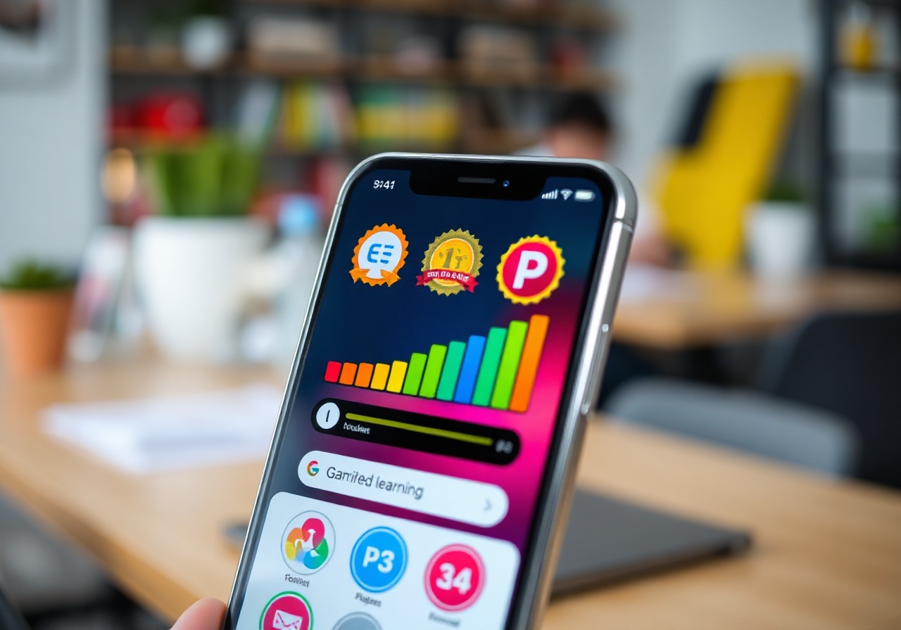 Визуализация геймифицированного интерфейса Uply