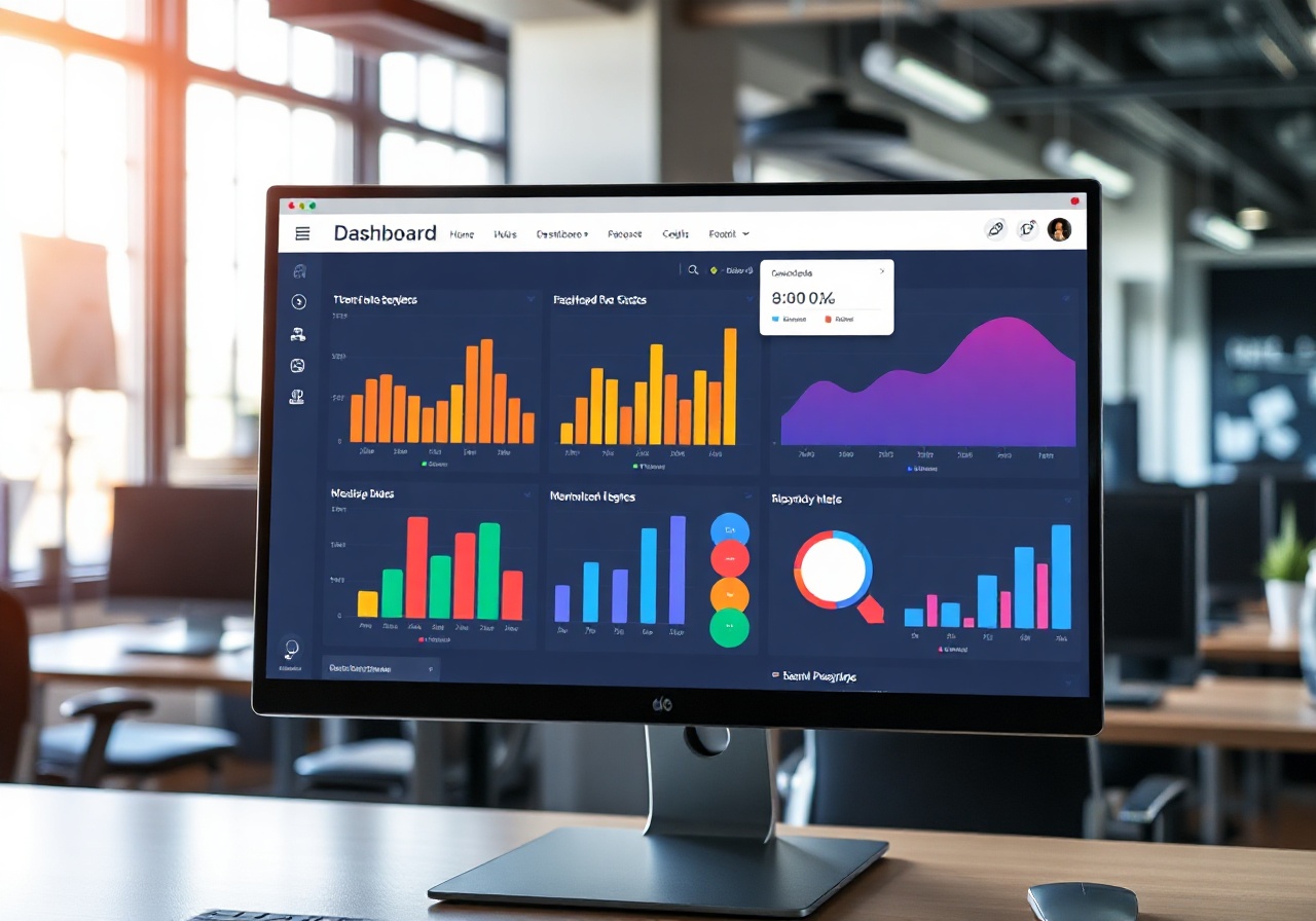 Дашборд аналитики платформы Uply с графиками прогресса